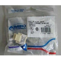 ftp shield 8P8C 3m Keystone Jack cat5e rj45 jack, keystone jack cat.6a Modular with dust shutter